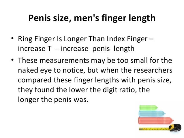 finger length vs penis length Sexy college porn
